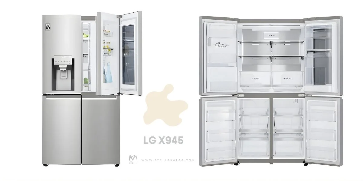 آیا یخچال الجی X945 دارای قابلیت بدون برفک (No Frost) است؟