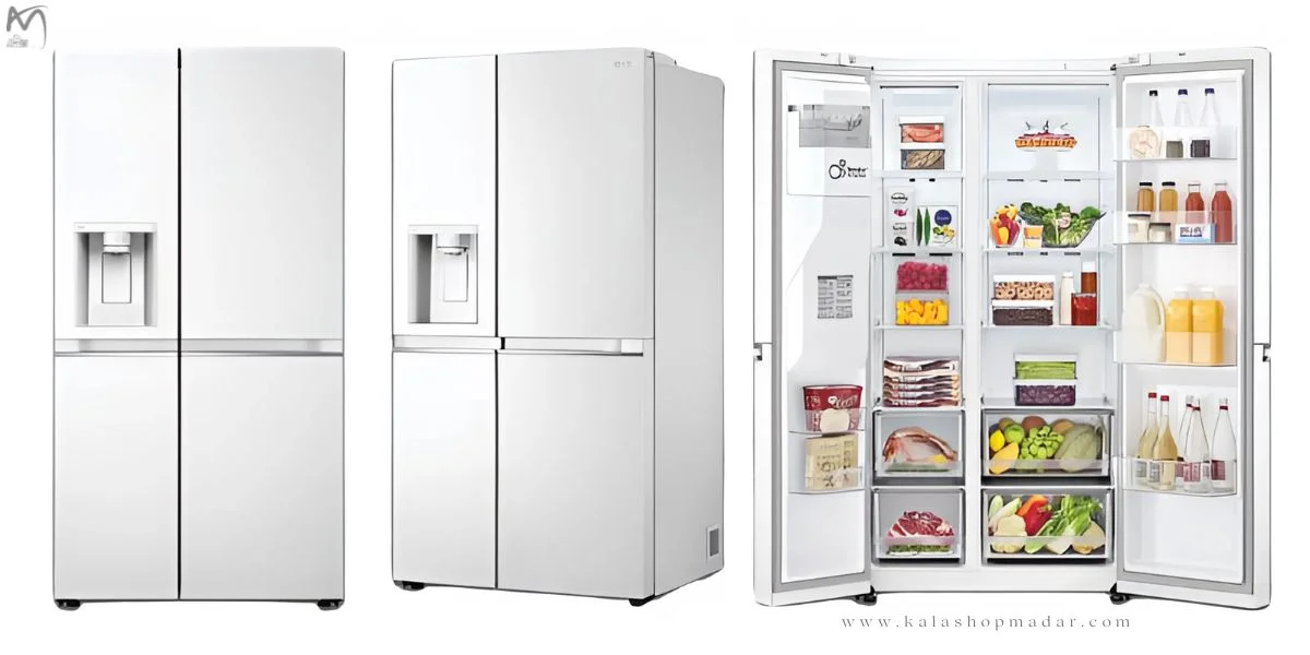 یخچال ساید بای ساید الجی مدل L287 چند فوته؟