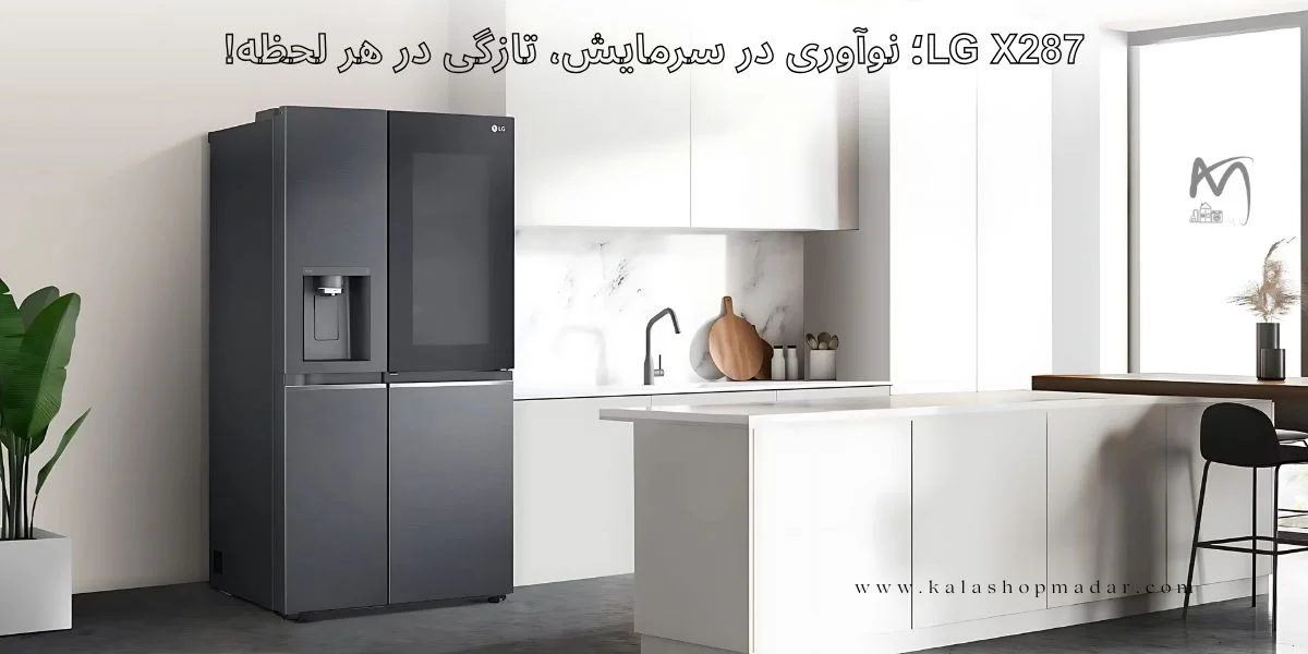 خرید یخچال ساید بای ساید ال جی X287