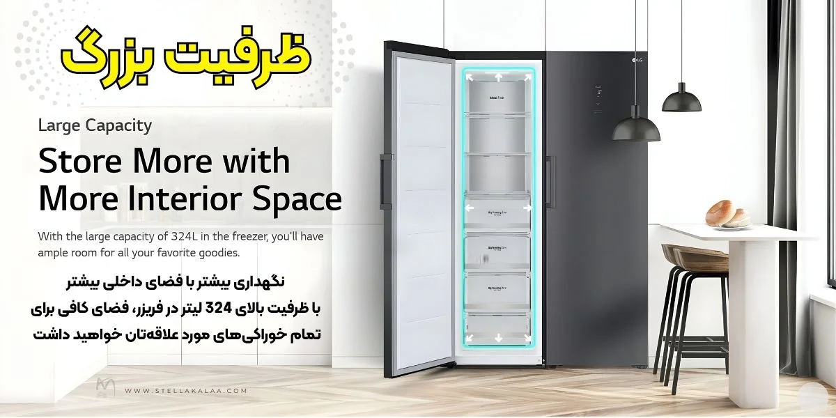 یخچال فریزر دوقلو ال جی GC-B511EADM و GC-B514EAFM – چرا انتخابی ایدهآل برای خانوادههای پرجمعیت است؟