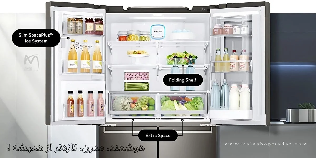 مشخصات یخچال ساید بای ساید ال جی GR-X24FTKHL